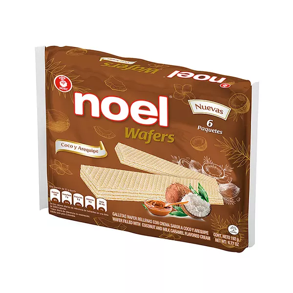 Galletas Noel Wafer Coco - Arequipe