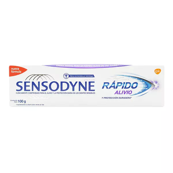 Crema Dental Sensodyne Rapido Alivio