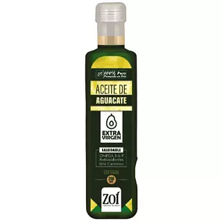 Aceite De Aguacate Extra Virgen 240 Ml Zoí