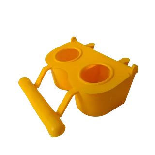 Comedero Aves Plastico Dos Puestos