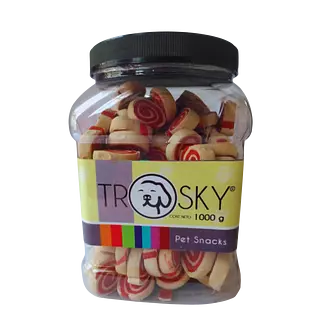 Bombonera Galleta Carne de Rollo Trosky