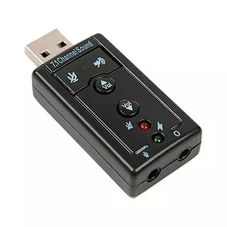 Tarjeta De Sonido Usb 7.1 Canales