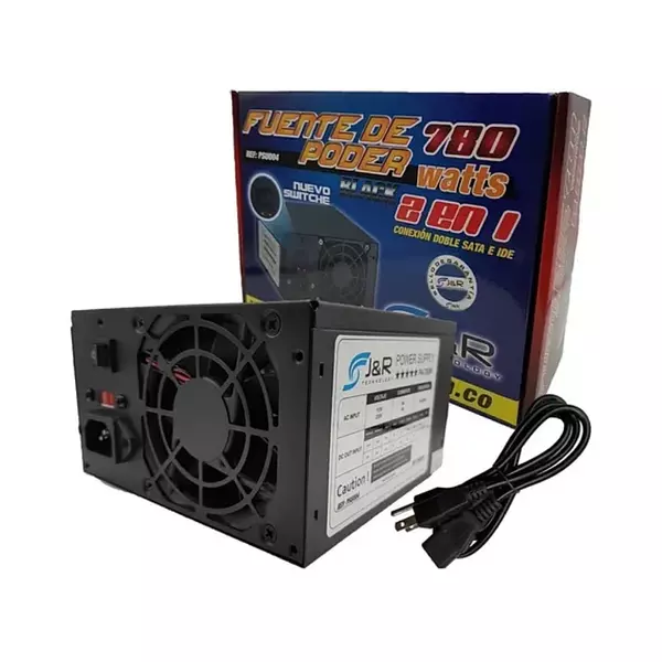 Fuente De Poder 780 Watts 2 De 1 Psu-004