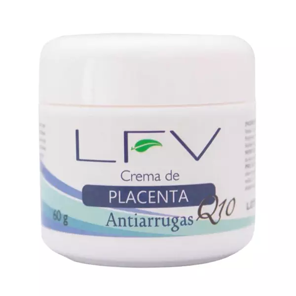 Crema De Placenta Antiarrugas Q10 Labfarve