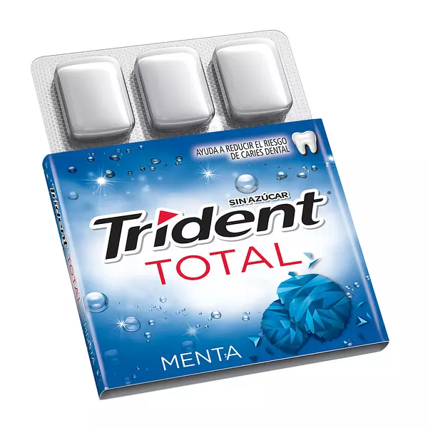 Chicles Trident Total Menta