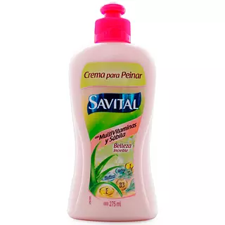 Crema Para Peinar Savital Multivitaminas
