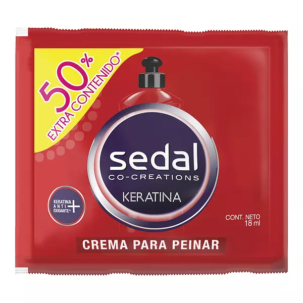 Crema Para Peinar Sedal Keratina