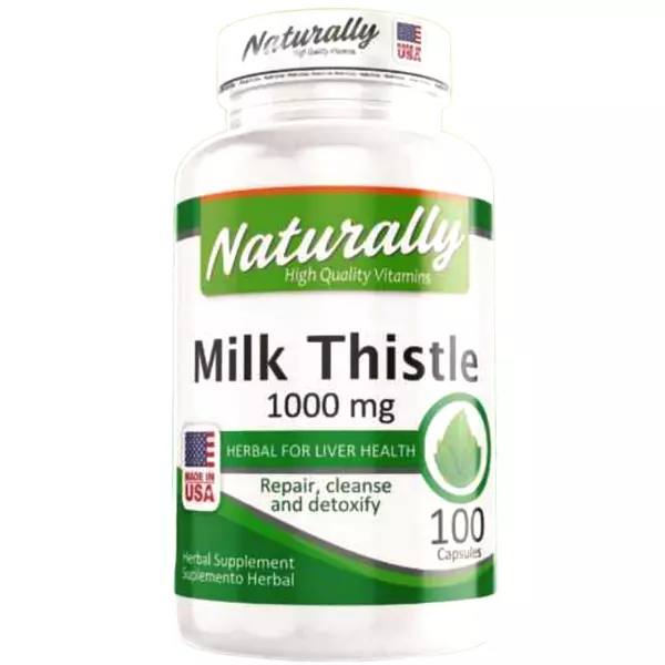 Milk Thistle 1.000 Mg 60 Cápsulas Naturally