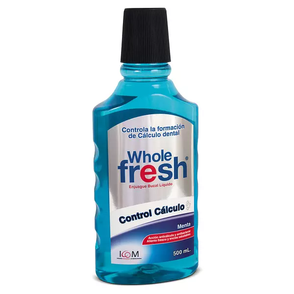 Enjuague Bucal Whole Fresh Control Calculo