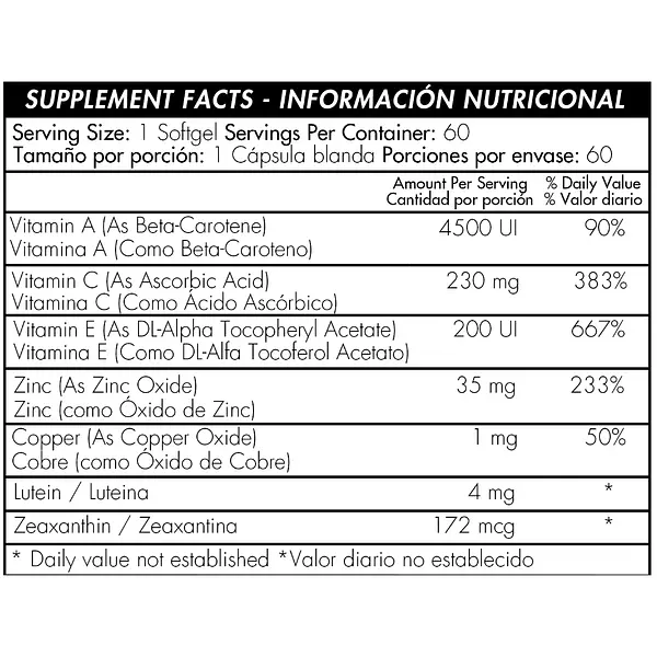 Occus 60 Softgels Healthy América