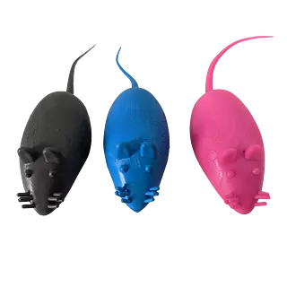 Juguete Macizo Raton Pequeño