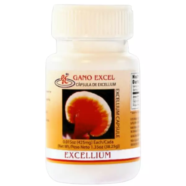 Ganoderma Excellium 425 Mg 90 Cápsulas Ganó Excel