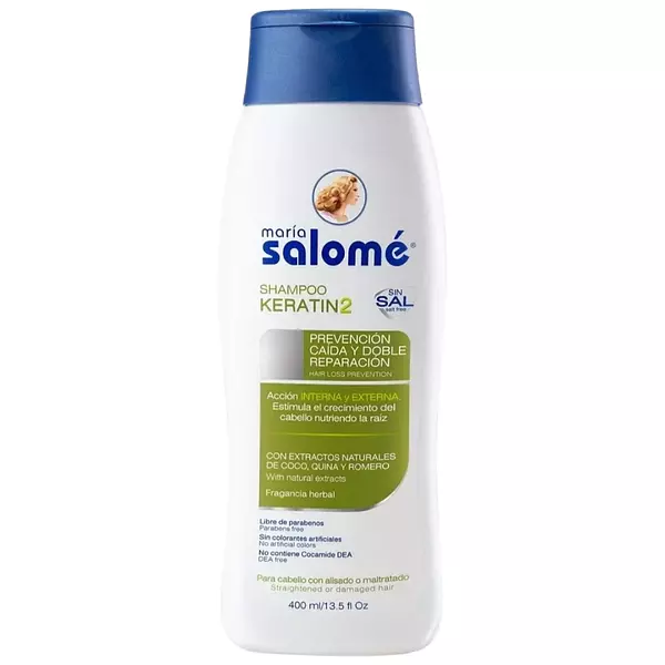 Shampoo Keratin2 400 Ml María Salomé