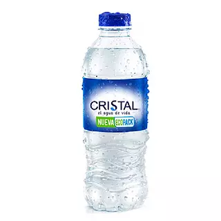 Botella De Agua Cristal