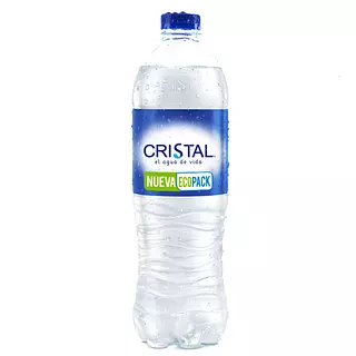 Botella De Agua Cristal