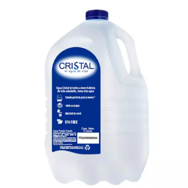 Garrafa De Agua Cristal