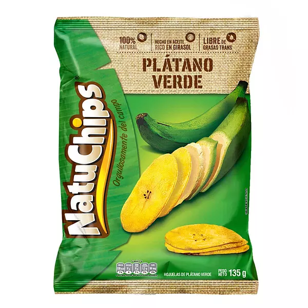 Natuchips Plátano Verde