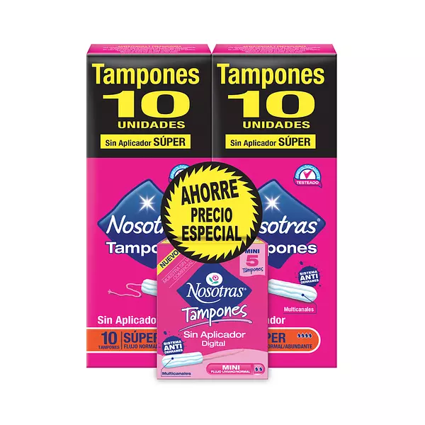 Tampones Nosotras Digital Regular