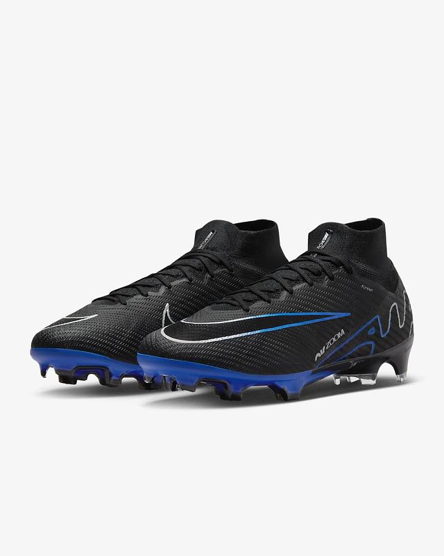 Nike Air Zoom Negro Azul Con Bota