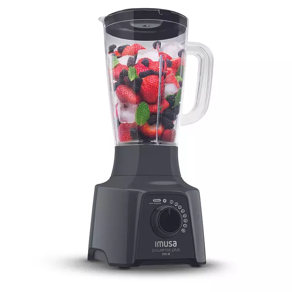 Licuadora Imusa Powermix Plus 8v Gris 8561