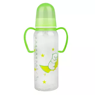 Tetero Cristal Con Manijas