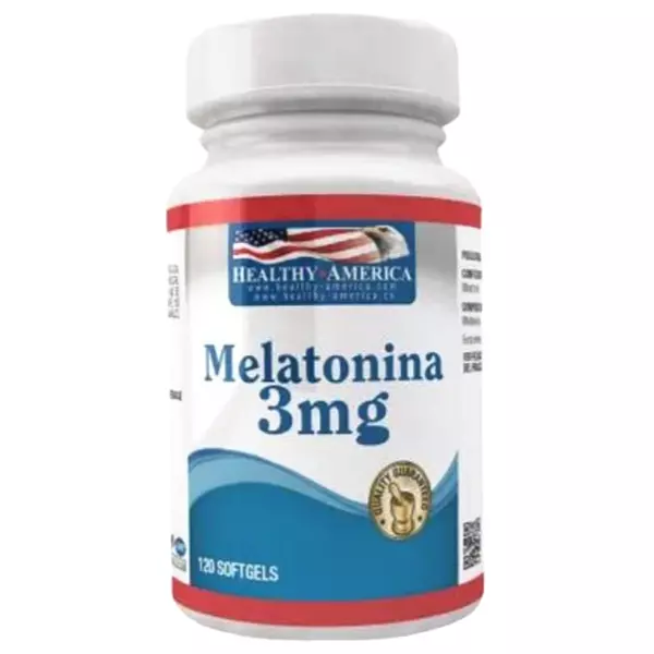 Melatonina 3 Mg 120 Sofgels Healthy América