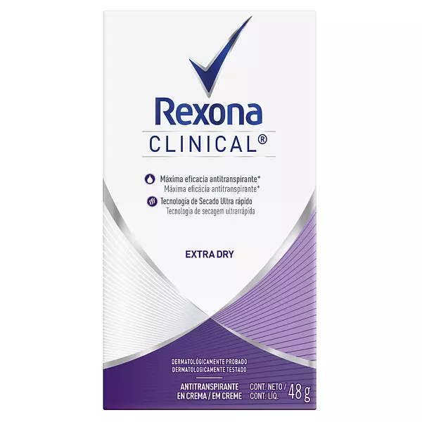 Desodorante Rexona Clinical Solid Extra Dry