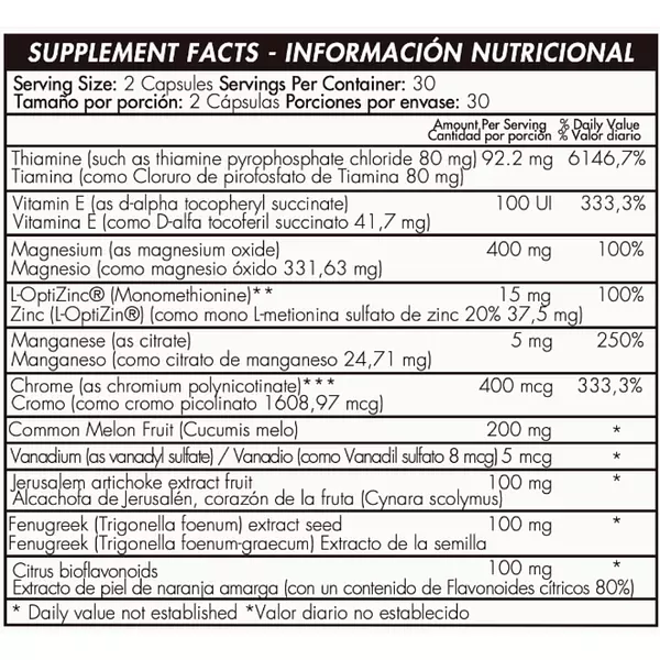 Sucanon 60 Cápsulas Healthy América