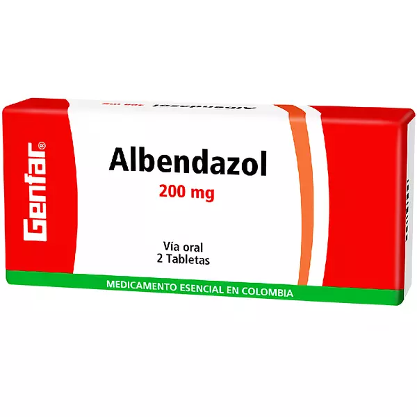 Albendazol Tabletas Gf 200 Mg