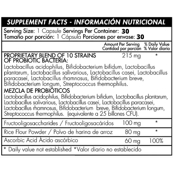 Enterophylus 30 Cápsulas Healthy América