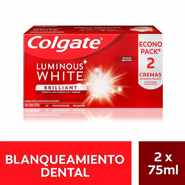 Crema Dental Colgate Luminous White