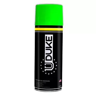 Aerosol Verde Fluorescente