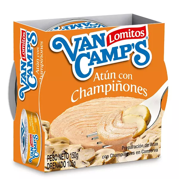 atún con champiñones vam camps