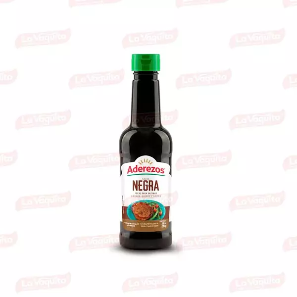 salsa negra aderezos