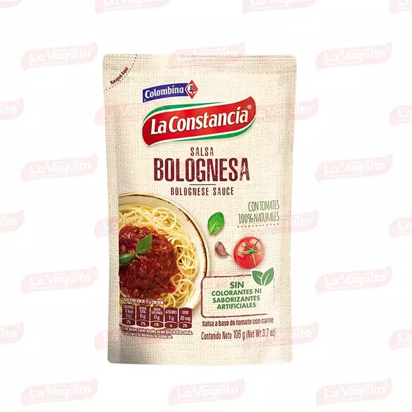 salsa bologinesa la constancia