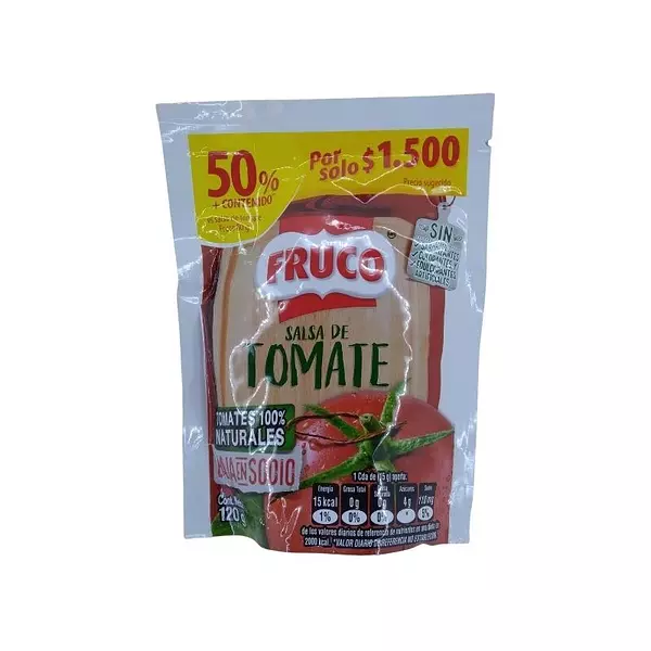 salsa de tomate fruco