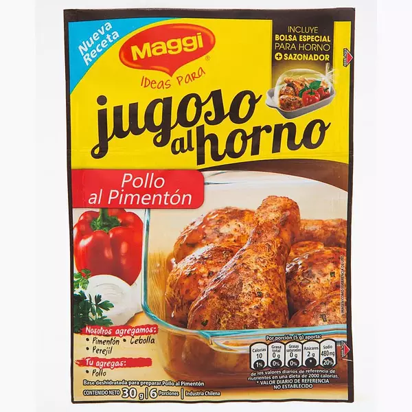 jugosos al horno pimenton magy