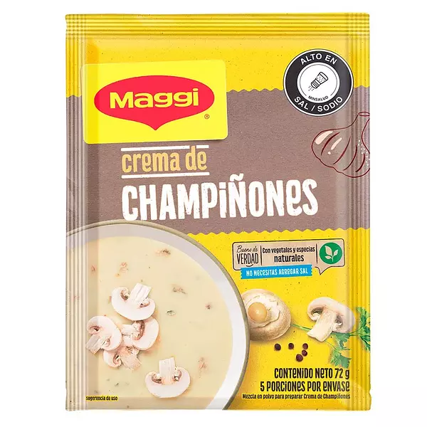 crema champiñones magy