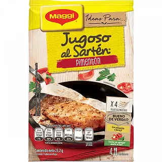 jugosos al sarten pimenton magy