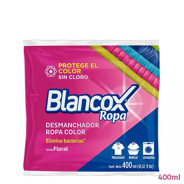 Blancox desmanchador ropa color 