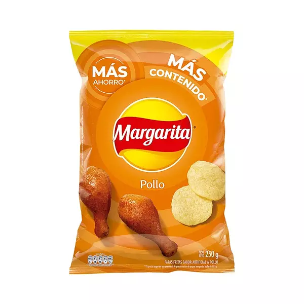 Papas Margarita sabor Pollo Paquete familiar