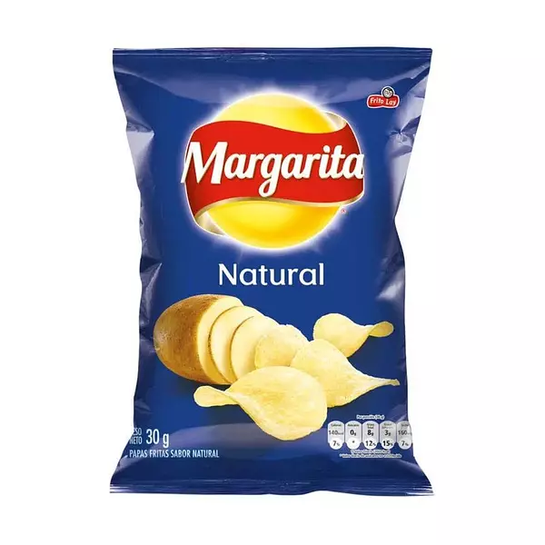 Papas Margaritas SAbor Natural Paquete Personal