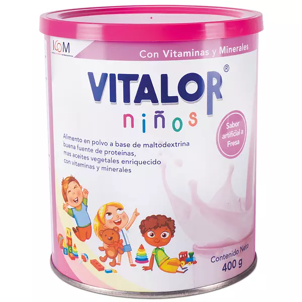 Vitalor Niños Fresa 400 Gr