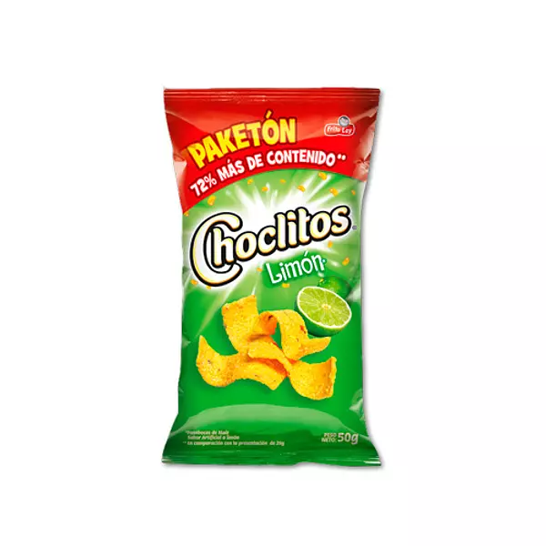 Choclitos sabor Limón paquete pequeño