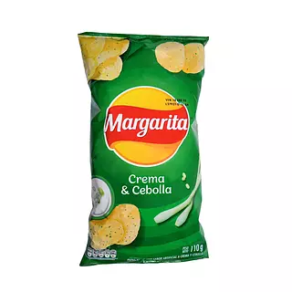 Papas Margaritas SAbor Crema y Cebolla 