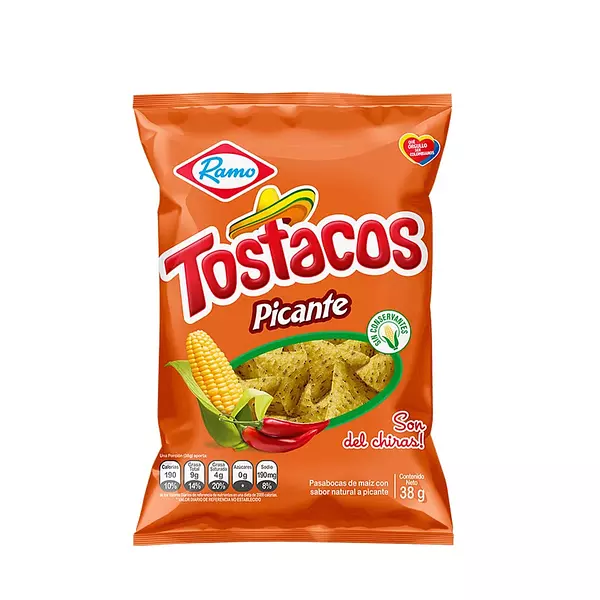 Tostacos Picante Ramo Pequeño