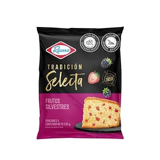 Ponque Ramo Redondo Frutos Silvestres