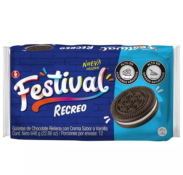 Galleta Festival  Recreo 12x6