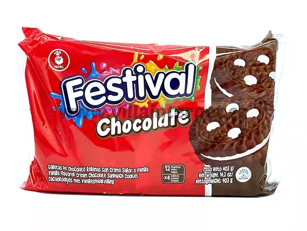 Galleta Festival  Chocolate 12x4