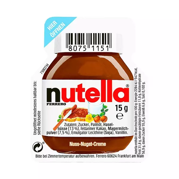 Nutella Porcion 